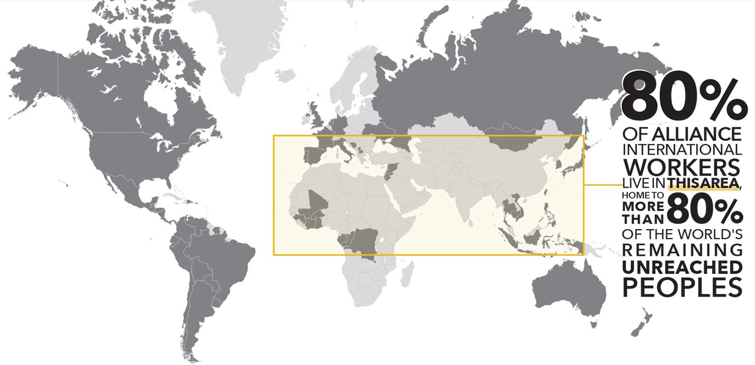 Our locations from the Christian & Missionary Alliance.