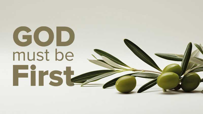 God Must Be First