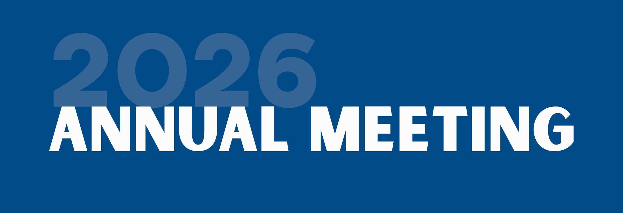 2026 Annual Meeting