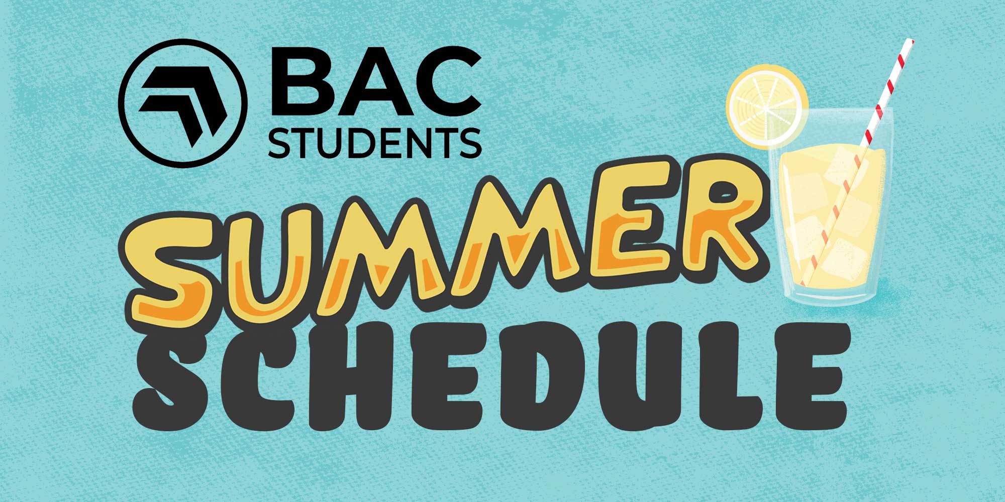 Students Summer Schedule