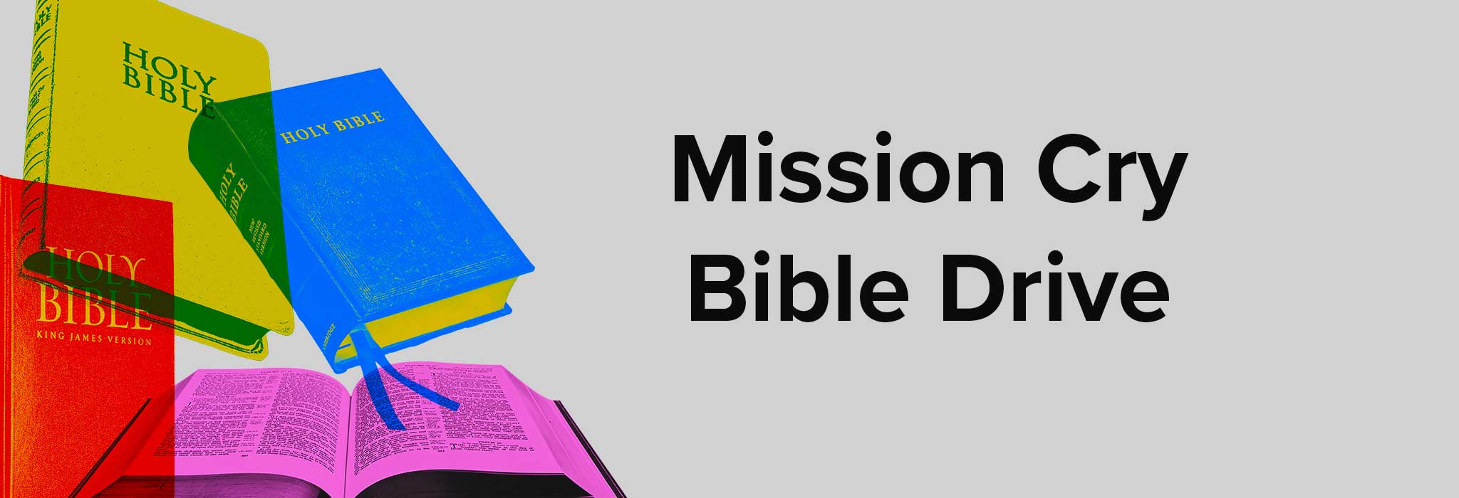 Mission Cry Bible Drive